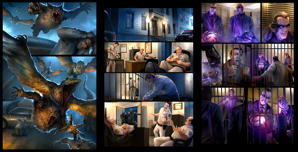 werewolves_vs_dinos__random_pages____by_