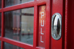 Phonebox door detailed