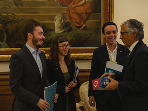 Conselho Nacional de Juventude recebido em audiência pelo Presidente da Assembleia da República