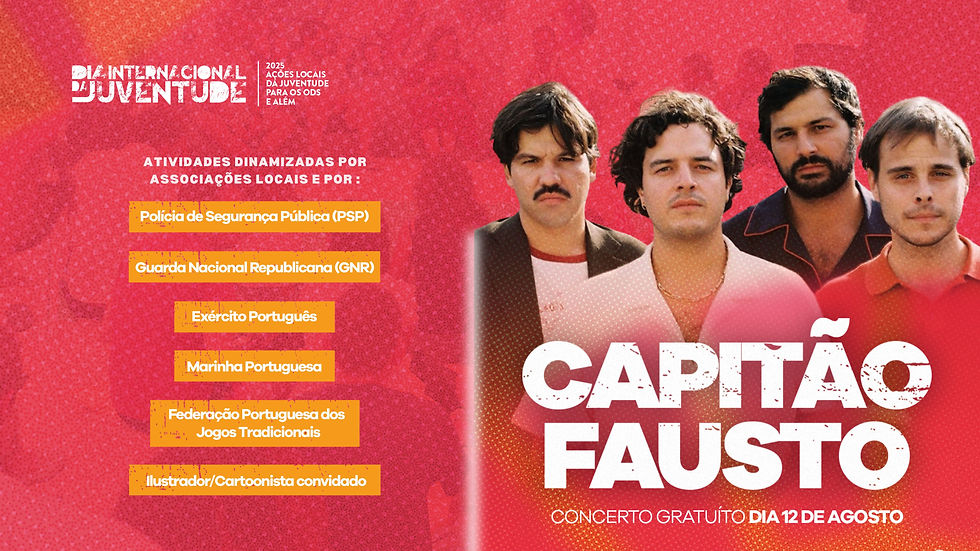 Atividades da Celebração Nacional do Dia Internacional da Juventude