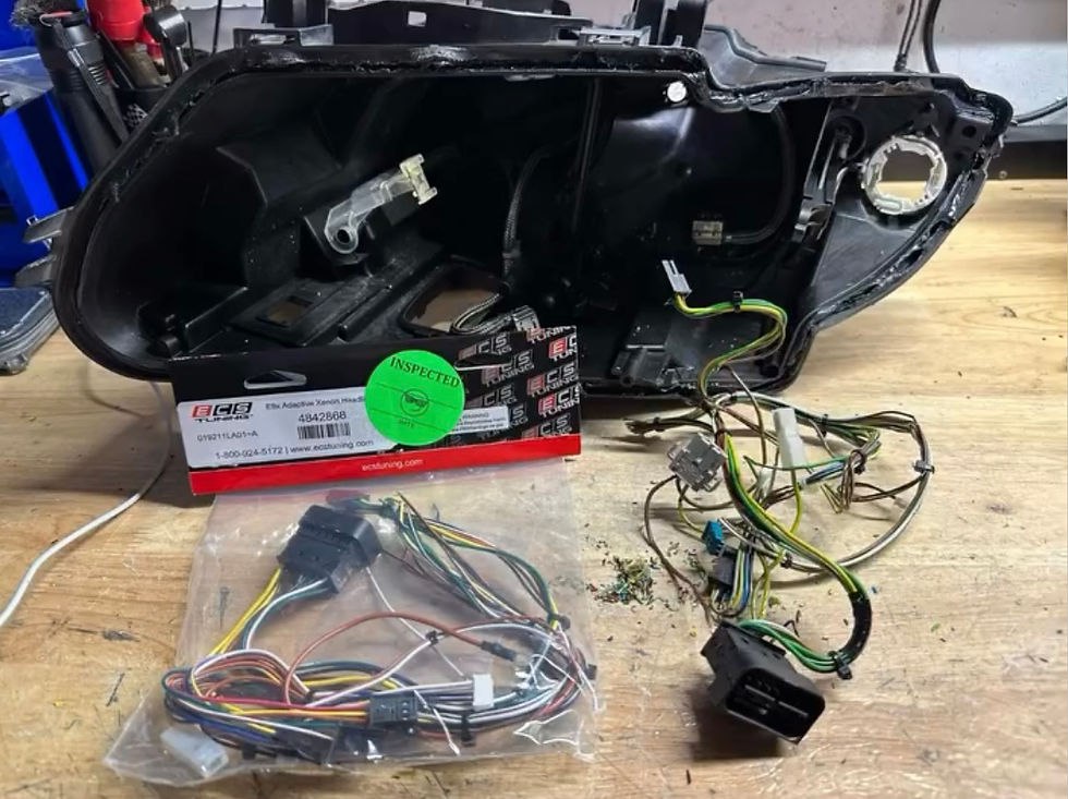 Thumbnail: 2007–2010 BMW E9X M3 Headlight Wire Harness Replacement & Rebuild Service