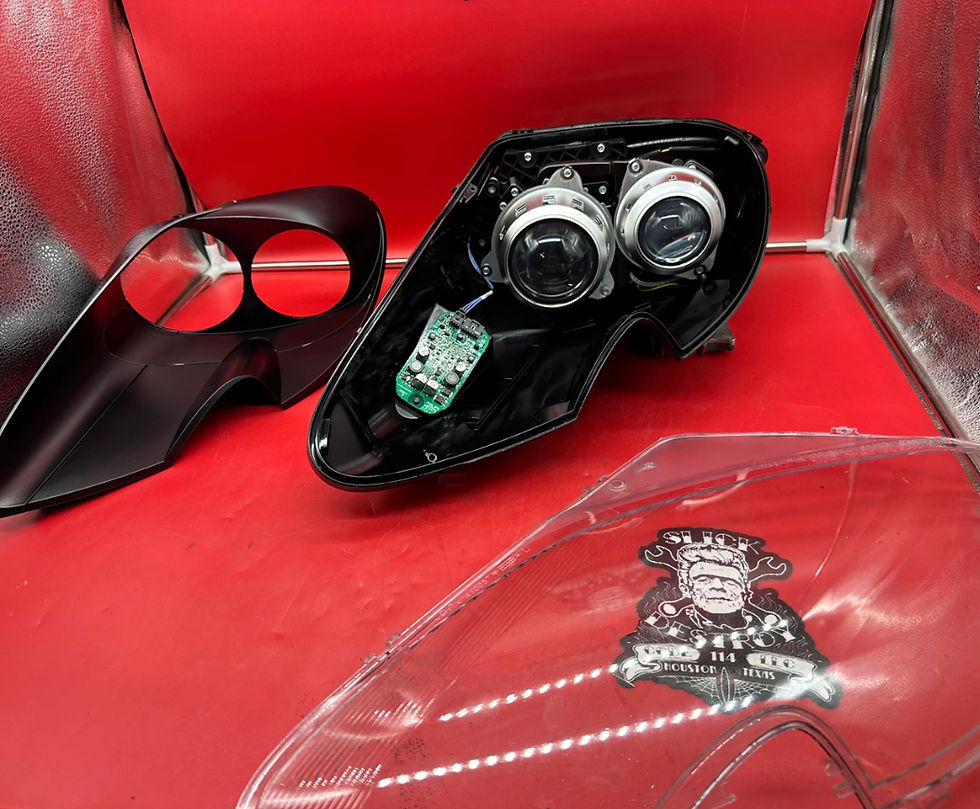 Aston Martin Vantage Headlight Repair