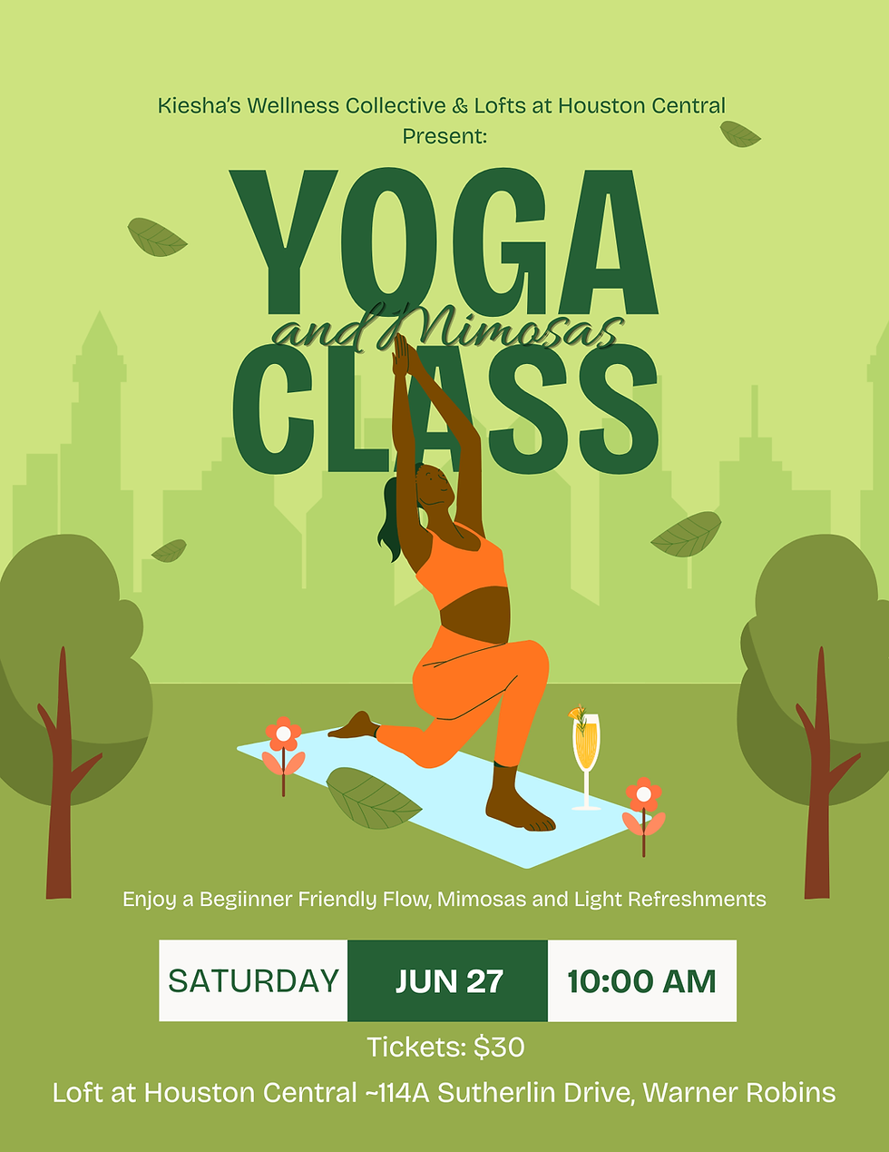 Yoga & Mimosa at The Lofts