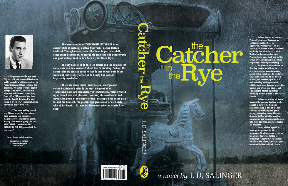 catcher in the rye book cover