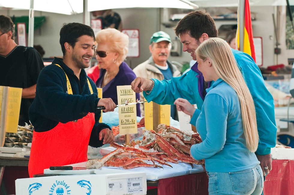 Fishmarket in Bergen. Photo: Christian Houge CH - VisitNorway.com