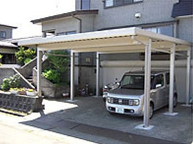 駐車スペースに応じたラインナップ サイドパネルも可