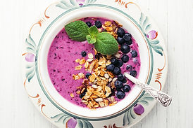 Smoothie with Granola