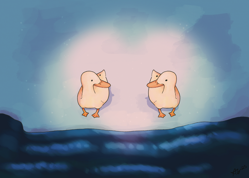 they're not fish but they're hooked