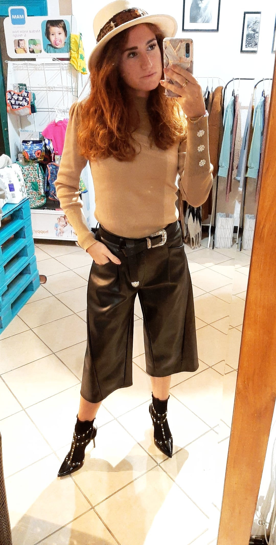 Pantalone Simil Pelle