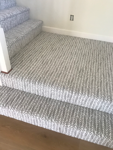 San Diego modern staircase installation done by APflooringsd