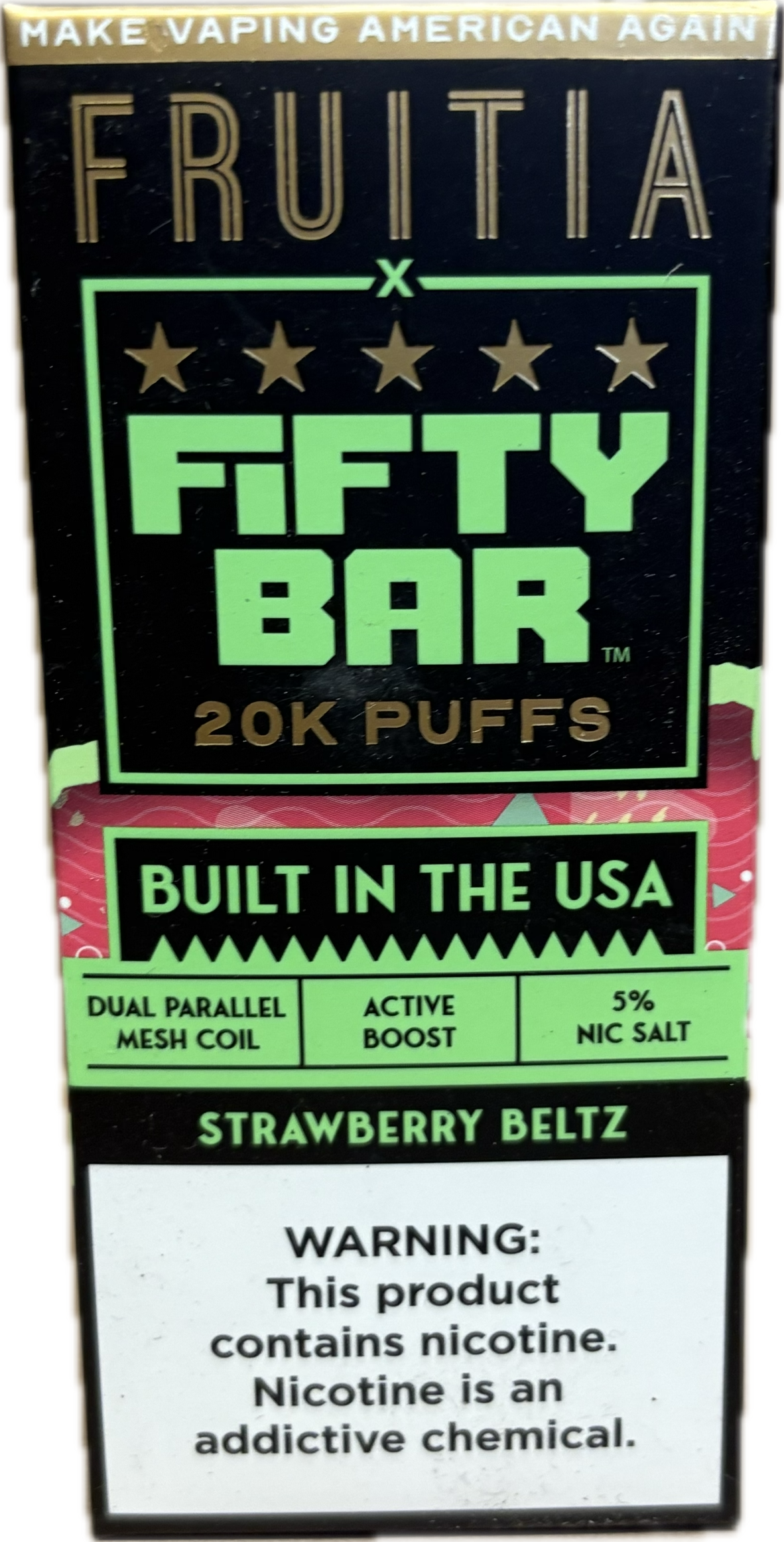 FiftyBar Strawberry Beltz