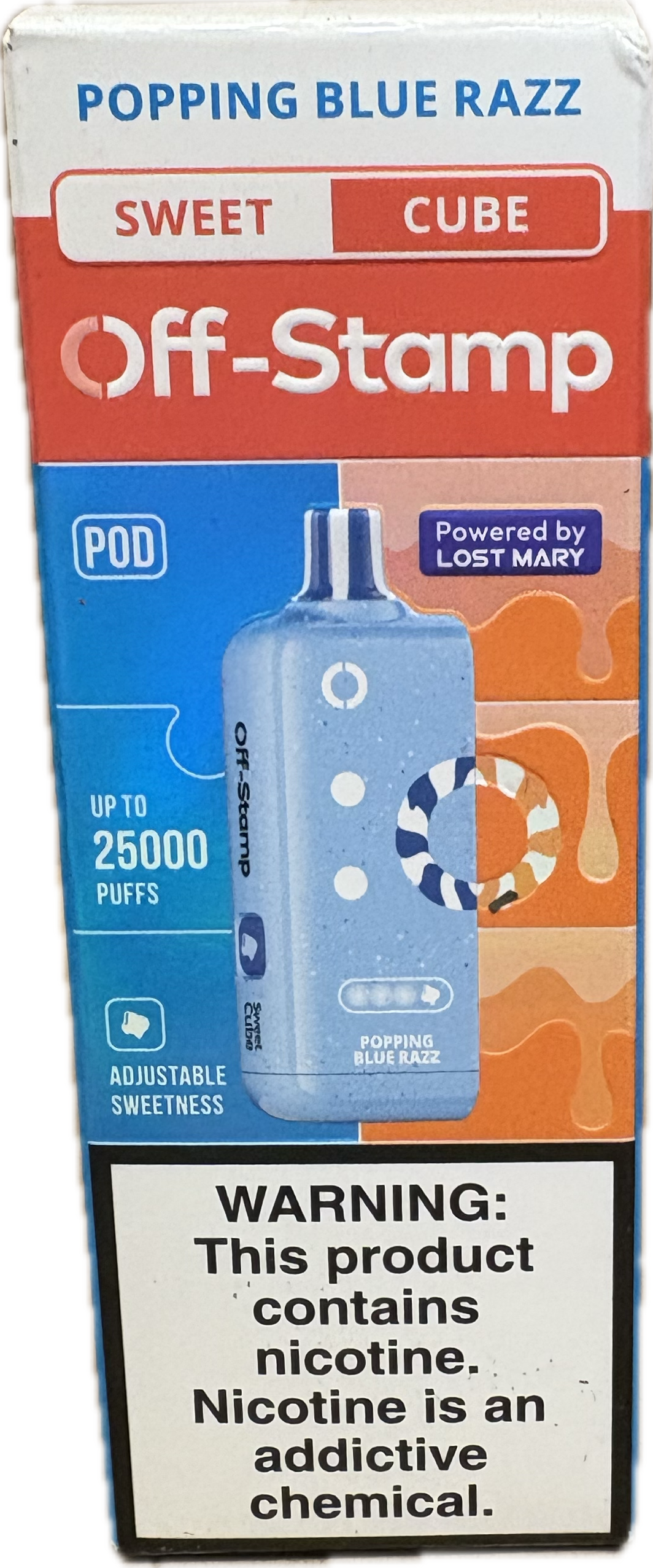 Offstamp Popping Blue Razz Pod