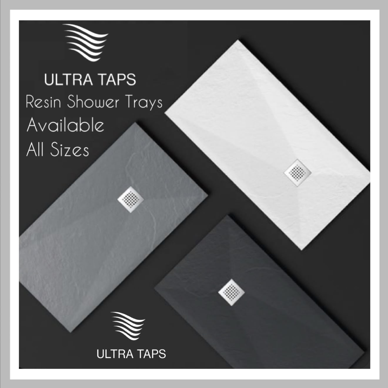 Resin Shower Tray (All Sizes) UNF