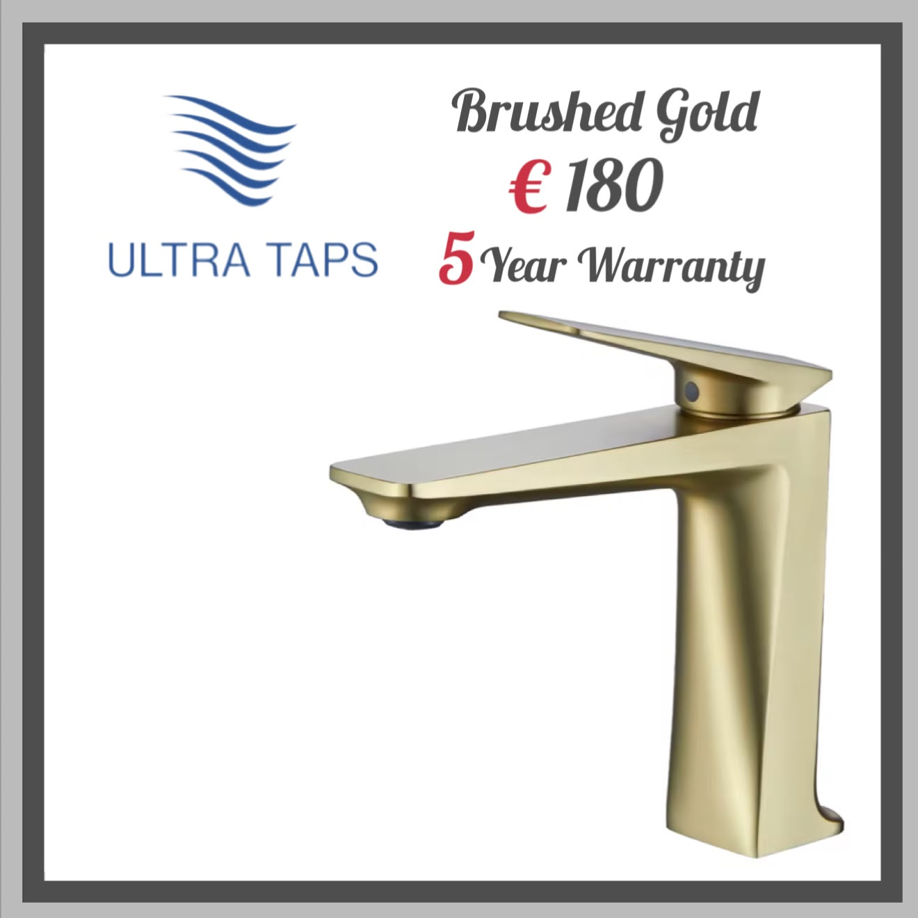 Basin Short Tap - 7S (Type 1) - Gold