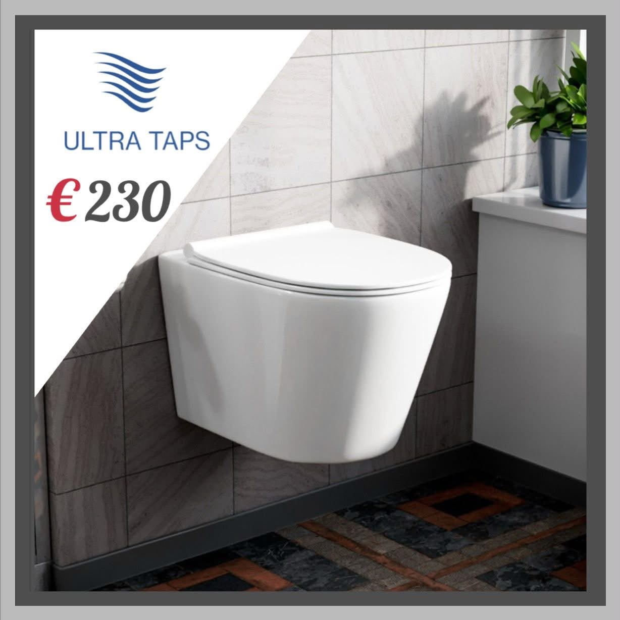 Toilet - Wall Hung - 7R UT - White