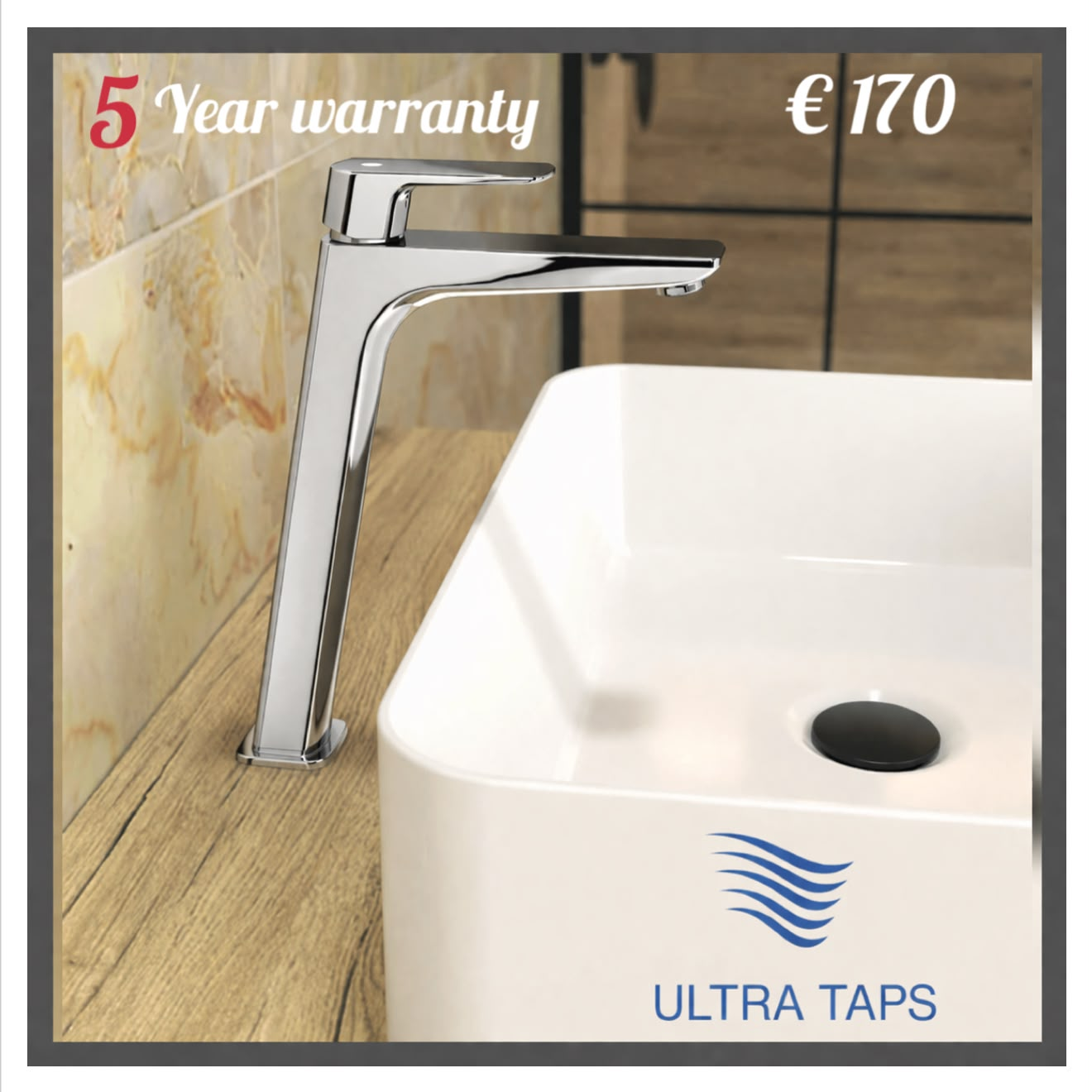 Basin Tall Tap - 7S (Type 4) - Chrome