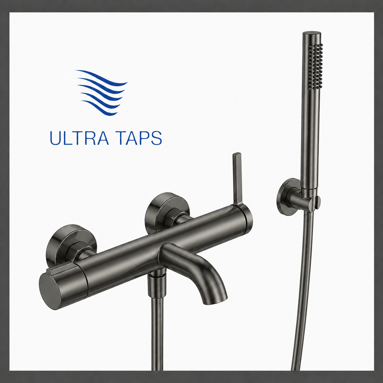 Bath Tap (Type 1) - Gun Metal