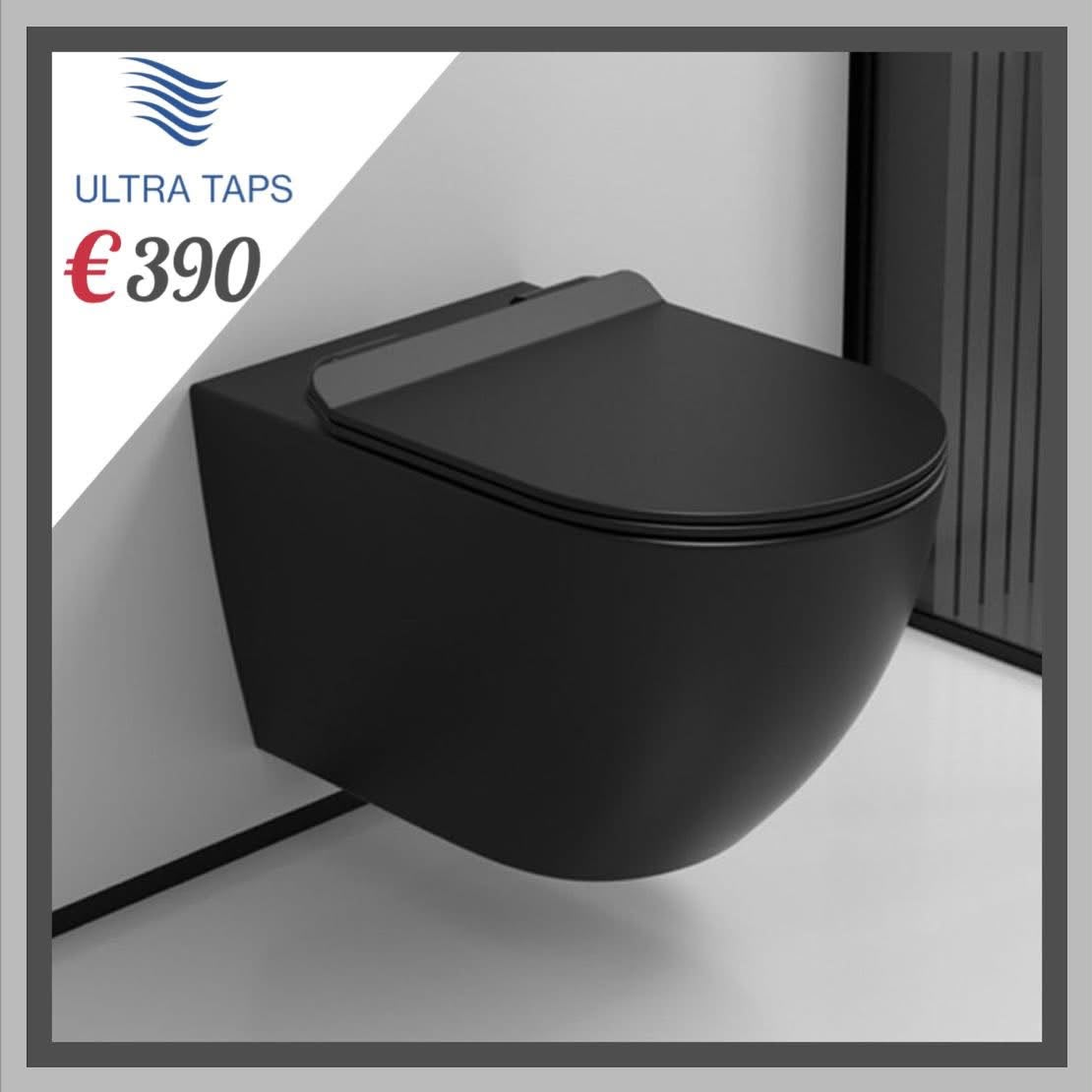 Toilet - Wall Hung - 7R UT - Black
