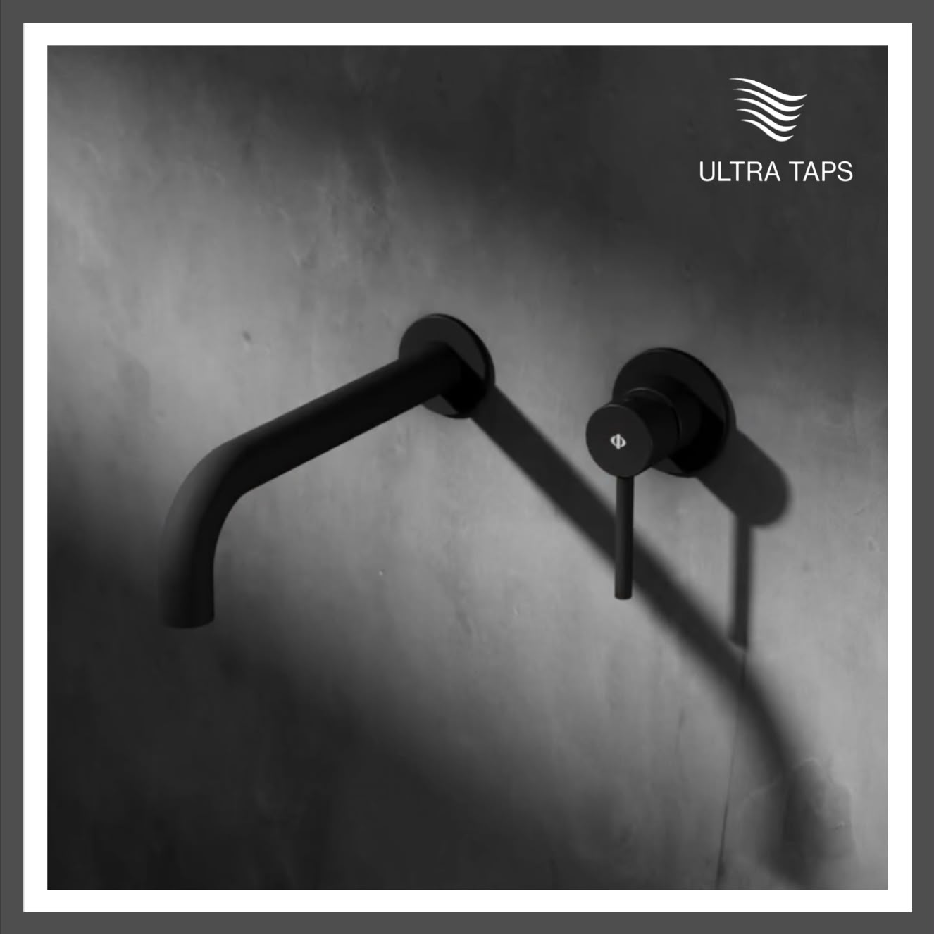 Bathroom Basin Tap (Concealed) - Black