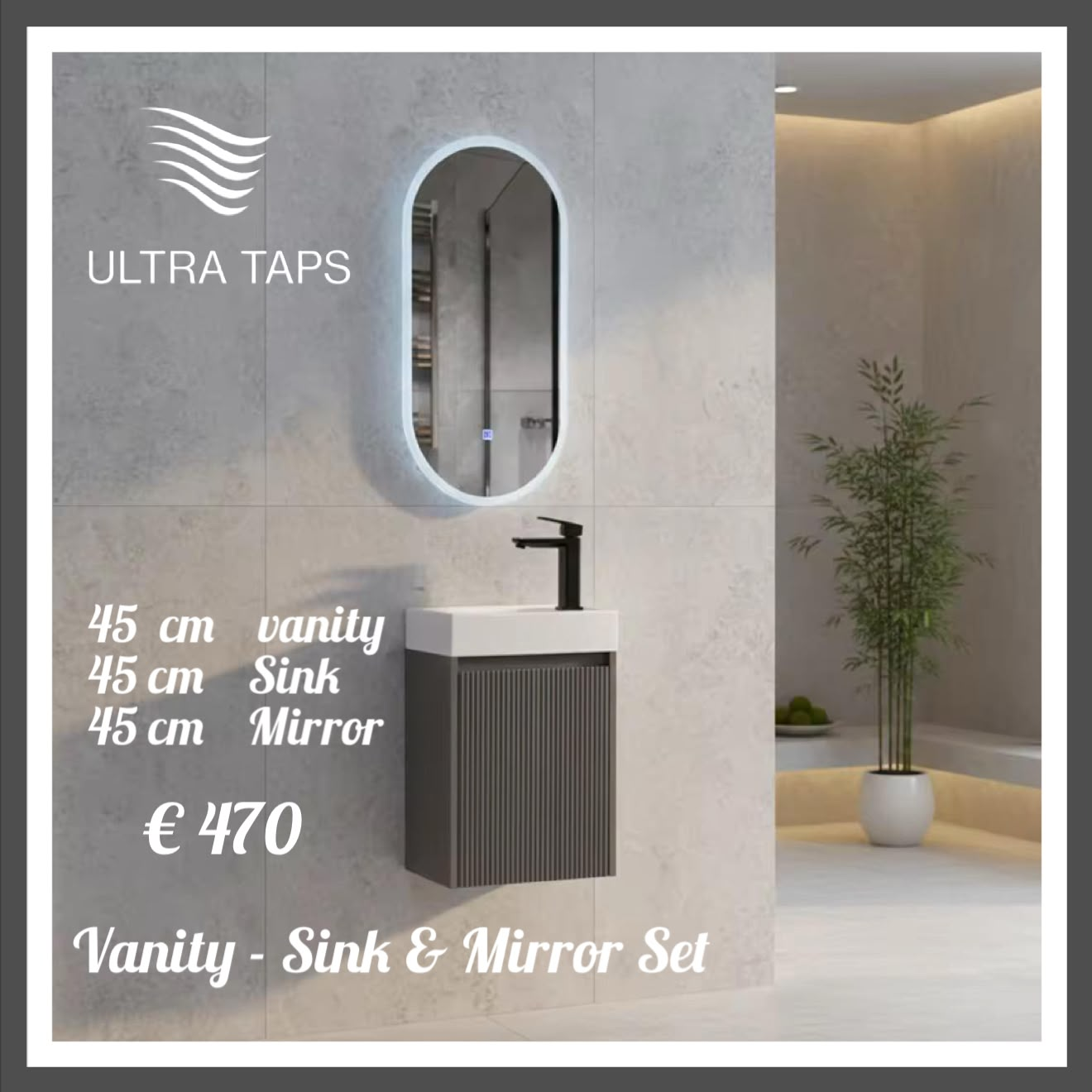 Vanity & Mirror - Set 15-1