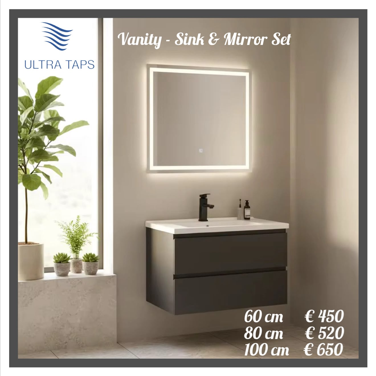 Vanity & Mirror - Set 5-1 UNF