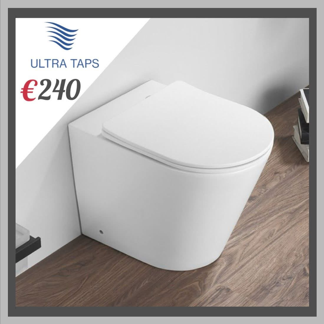 Toilet - Back To Wall - 7R - White