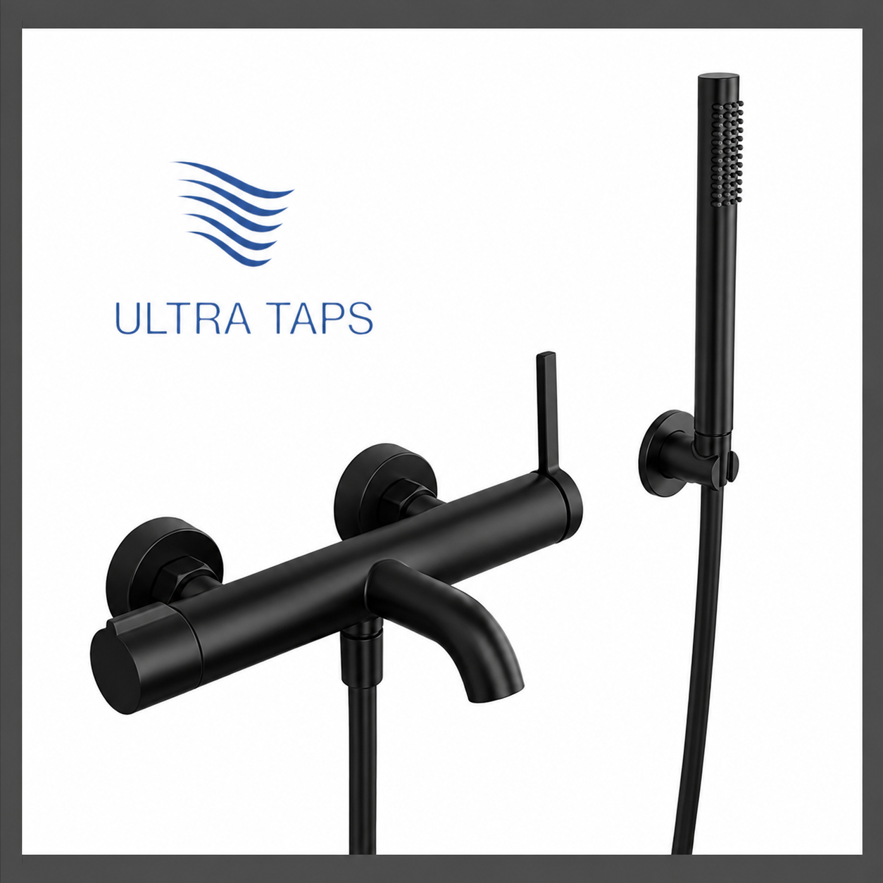 Bath Tap (Type 1) - Black