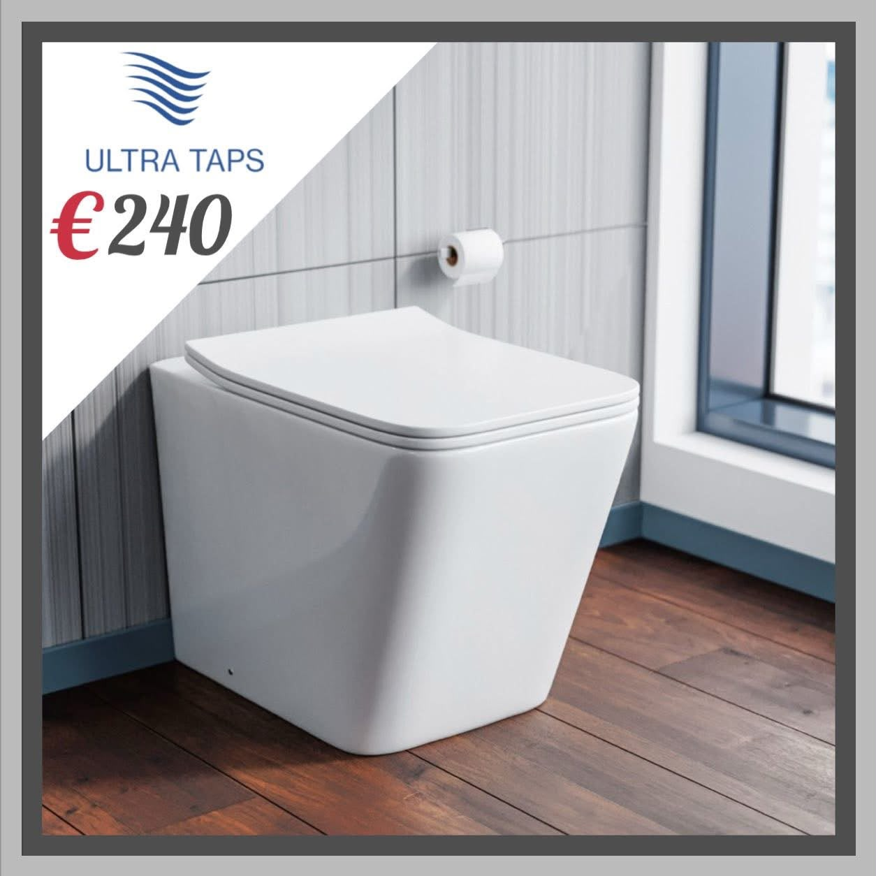 Toilet - Back To Wall - 7S - White