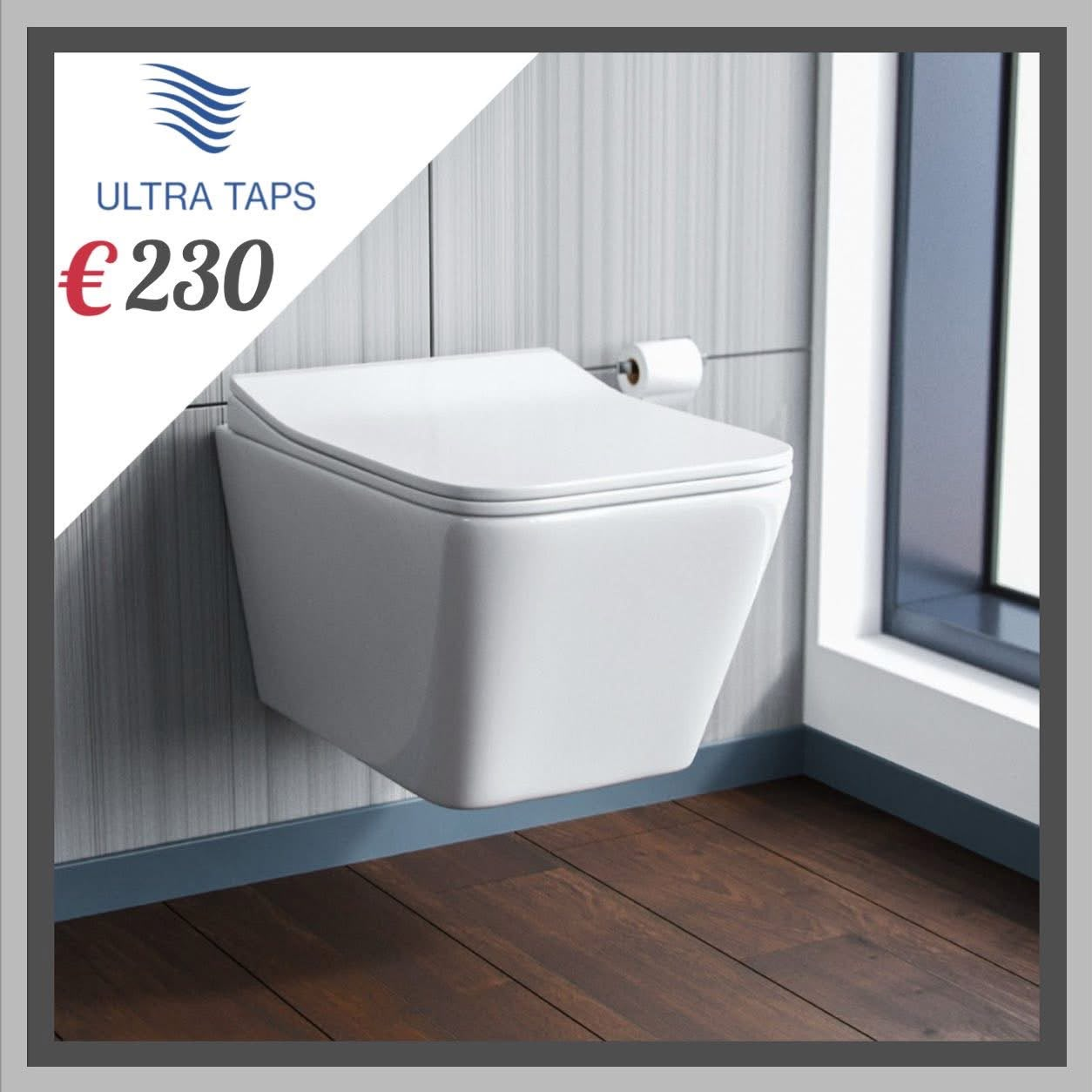 Toilet - Wall Hung - 7S UT - White