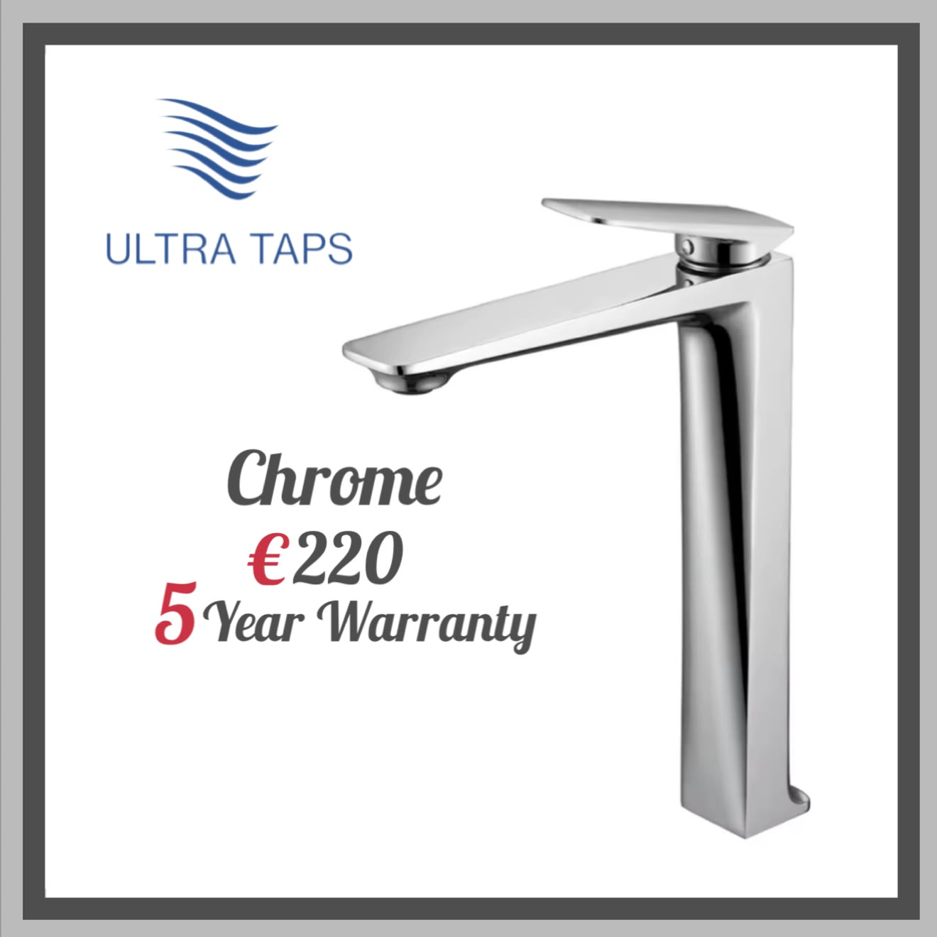Basin Tall Tap - 7S (Type 2) - Chrome