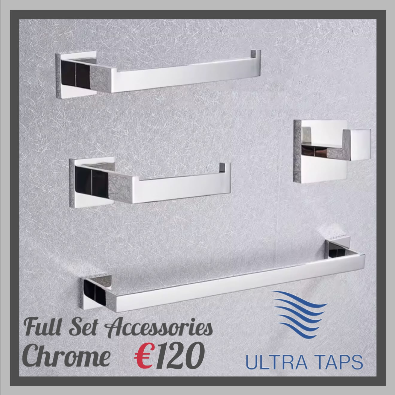 Accessories Square - 7S Set -Chrome