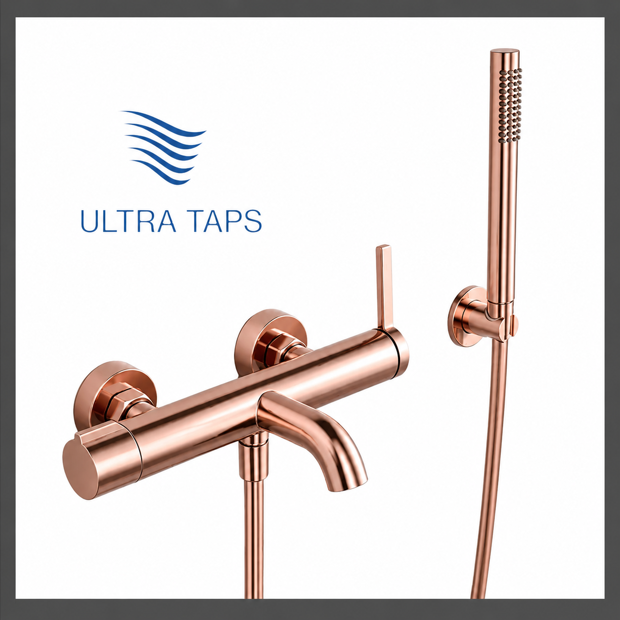 Bath Tap (Type 1) - Rose Gold