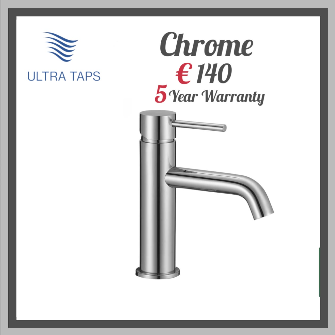 Basin Short Tap - 7R - Chrome