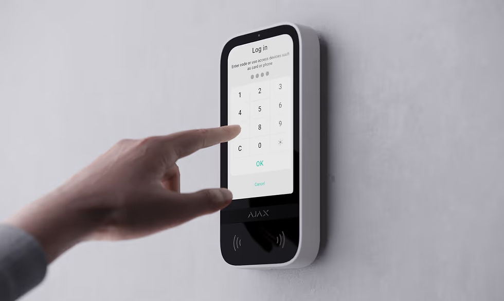Miniatura: Ajax KeyPad TouchScreen Jeweller