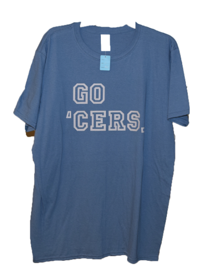 Go 'Cers T-Shirt -Blue