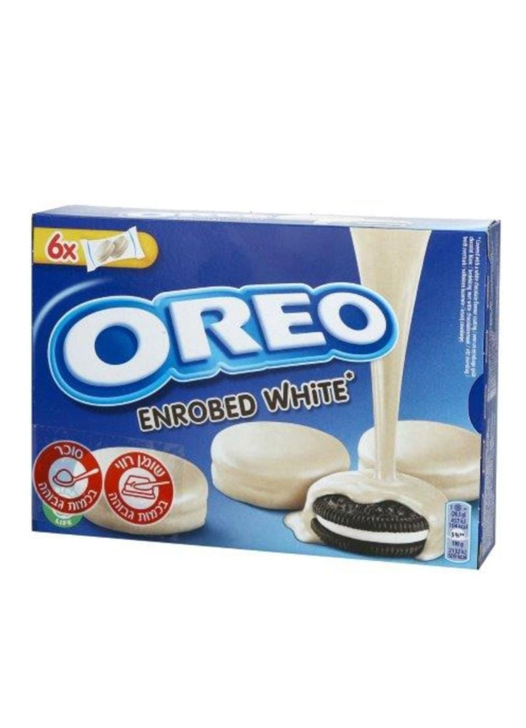 Oreo Biscuits Covered In White Chocolate