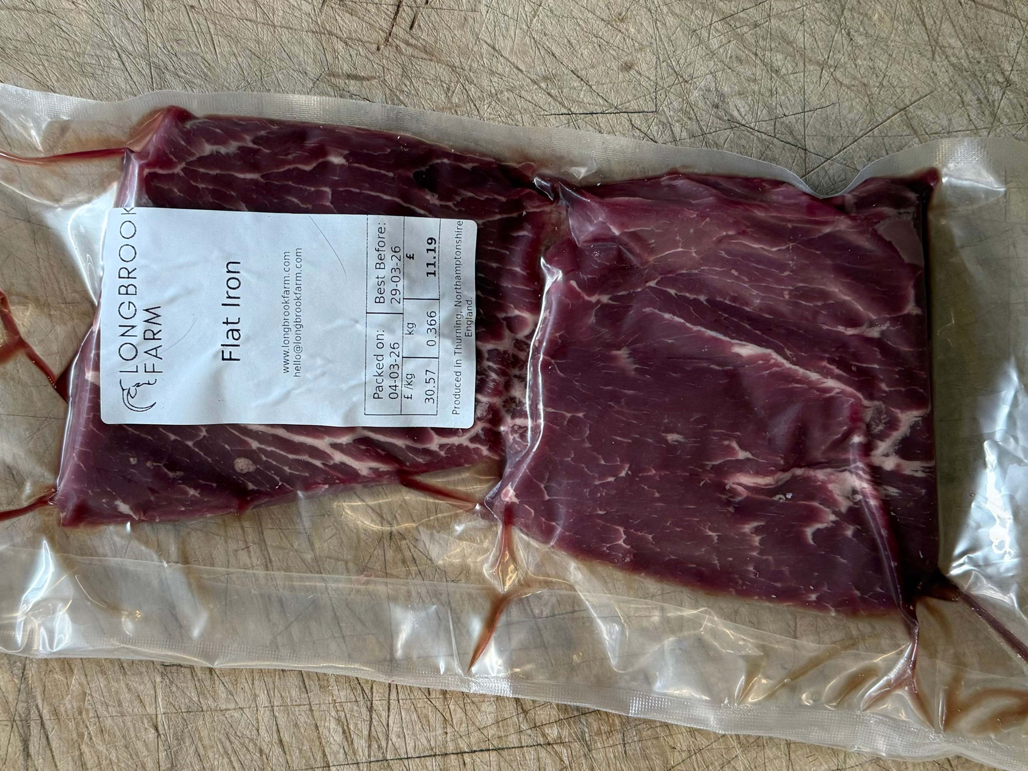 Flat Iron Steak (approx 350g)