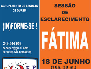 Sessão de Esclarecimento em Fátima