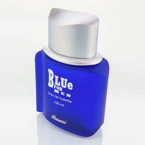 Thumbnail: Rasasi Blue For Men 100ml EDT + Body Spray + Talcum Powder