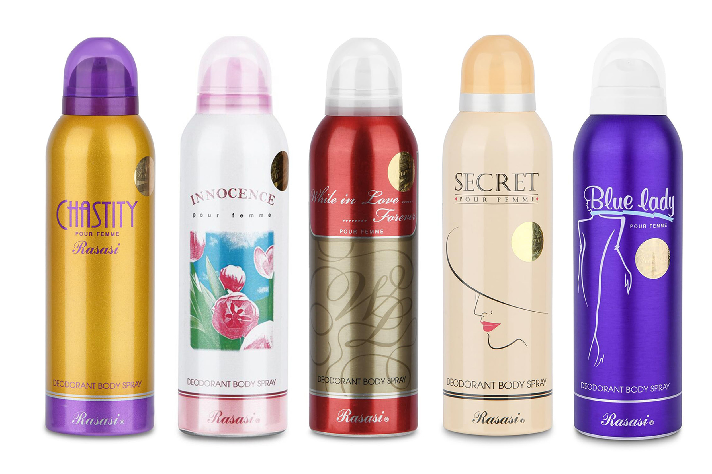 Rasasi Women's Deodorant Body Spray 200ml While In Love Forever