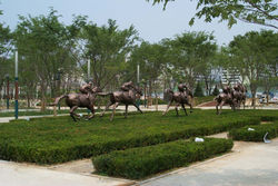 2005 뚝섬 서울숲 군마상