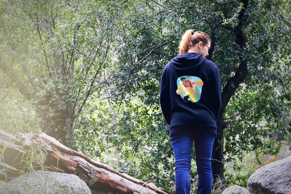 Thumbnail: Zip Up Black Sweatshirt Jacket