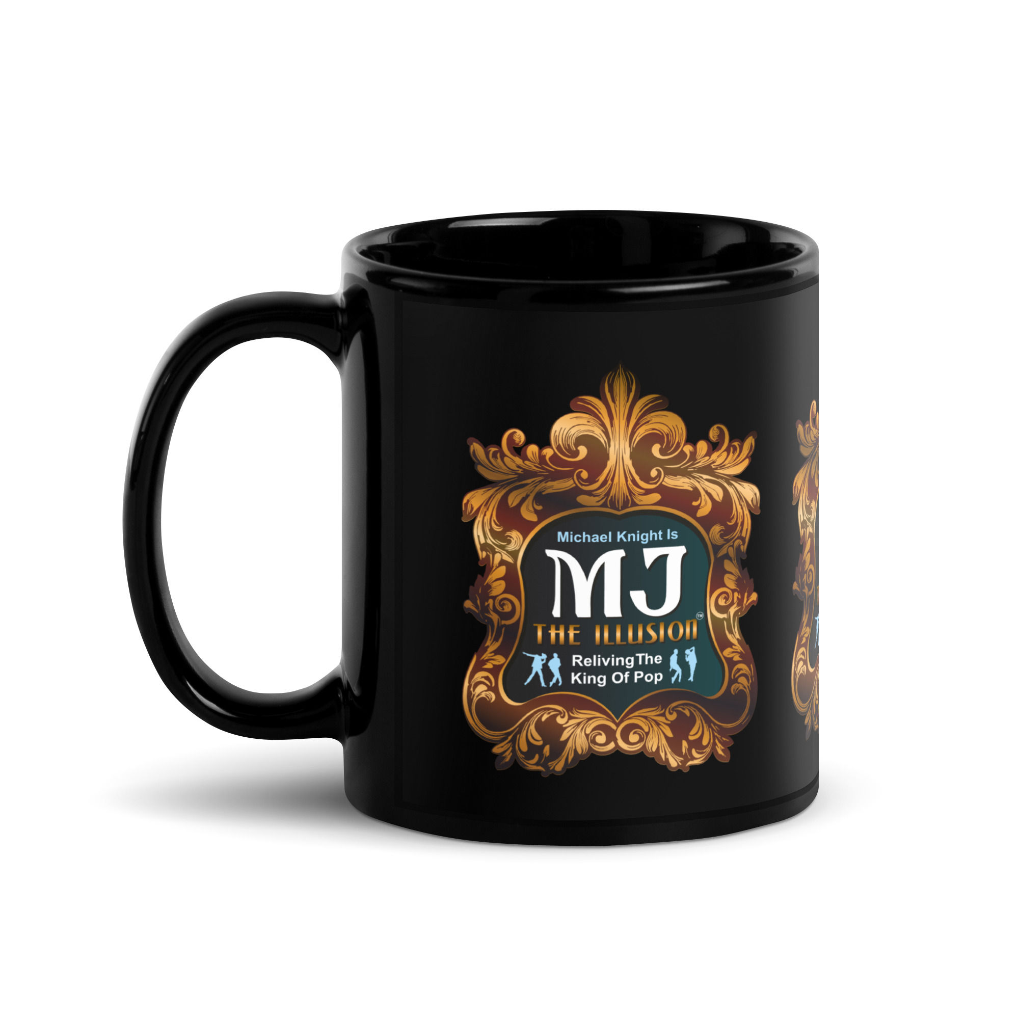 Black Glossy Mug