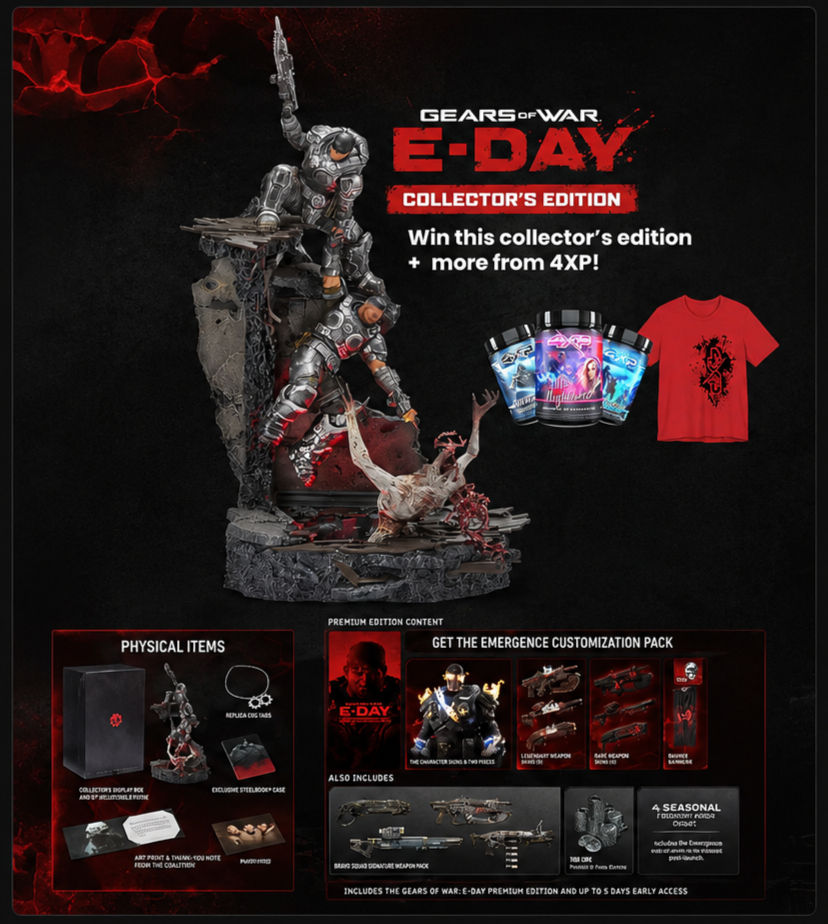 Gears of War E-Day Collector's Edition