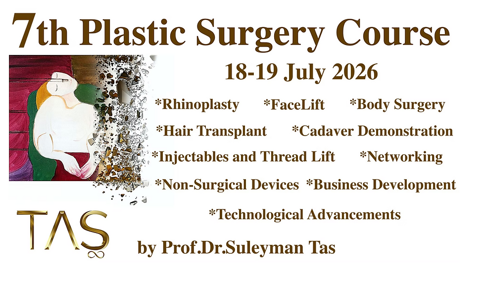 7th Plastic Surgery Course by Dr. TAS | 18 July 2026