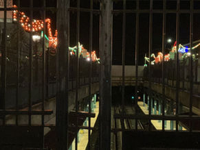 Urban Braids in Progress in Flatbush Brooklyn