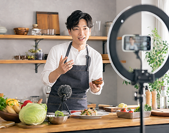 料理動画　撮影
