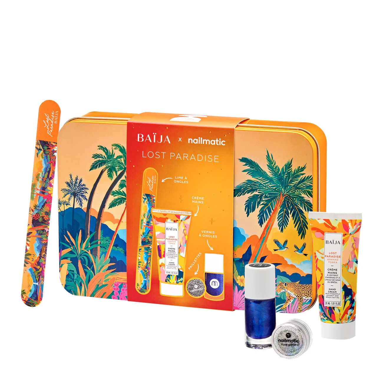 Nails & Glitter party Lost Paradise Baïja X Nailmatic