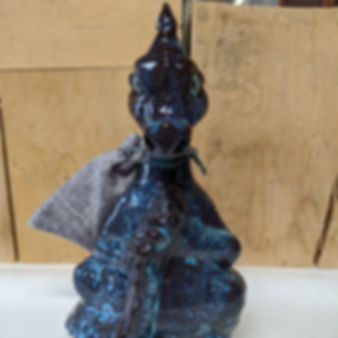 Dark Blue Glazed Dragon