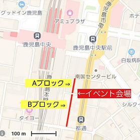一番街マルシェ地図